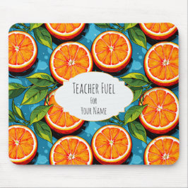 Teacher Fuel Orange – Personalized Mouse Pad マウスパッド