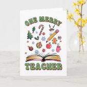 Teacher Gift | 楽しい先生 カード (黄色い花)