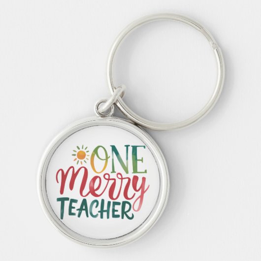 Teacher Gift | 楽しい先生 キーホルダー (正面)