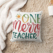 Teacher Gift | 楽しい先生 クッション (ブランケット)