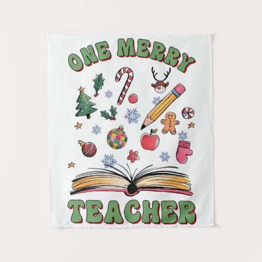Teacher Gift | 楽しい先生 タペストリー (正面)