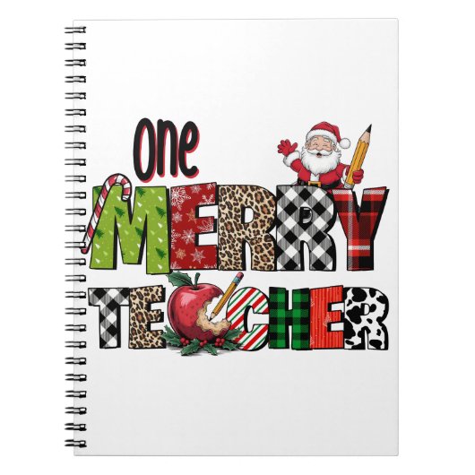 Teacher Gift | 楽しい先生 ノートブック (正面)