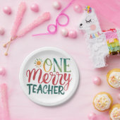 Teacher Gift | 楽しい先生 ペーパープレート (パーティー)