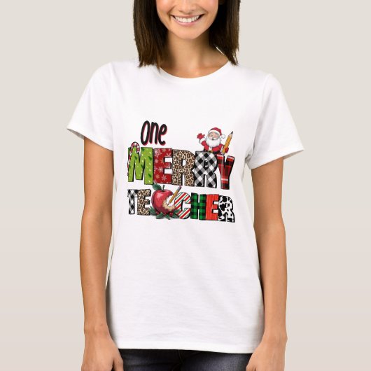 Teacher Gift | 楽しい先生 Tシャツ (正面)