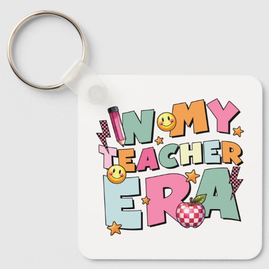 Teacher Gift | 私の教師時代 キーホルダー (正面)