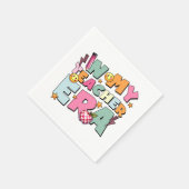 Teacher Gift | 私の教師時代 スタンダードカクテルナプキン (角)