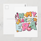 Teacher Gift | 私の教師時代 ポストカード (正面/裏面)