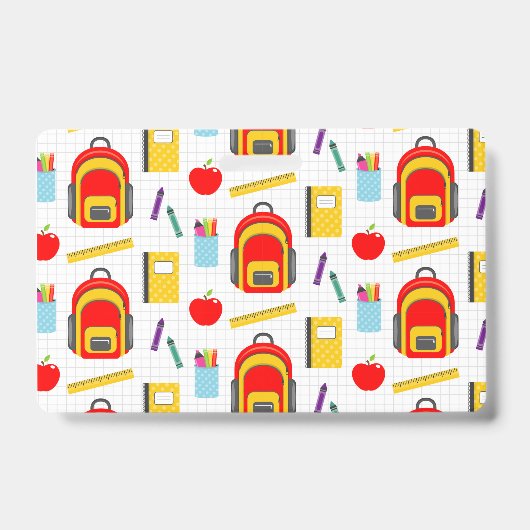 Teacher Gift | Apple Back To School バッジ (正面)
