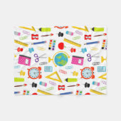 Teacher Gift | I Can Only Make Them Think フリースブランケット (正面(横))