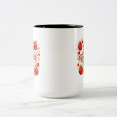 Teacher Gift Mug / Best Teacher Ever Appreciation  ツートーンマグカップ (中央)