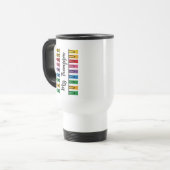 Teacher Gift - Personalized Tumbler Gift for Teach トラベルマグ (正面左)
