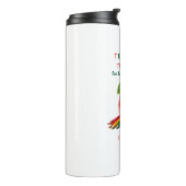 Teacher Gift – Thermal Tumbler Thank You Message タンブラー (回転左)