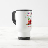Teacher Gift - Travel Mug with Thank You Message トラベルマグ (正面左)