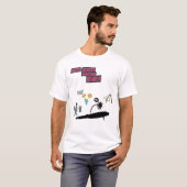Teacher hero mofe on tシャツ (正面フル)