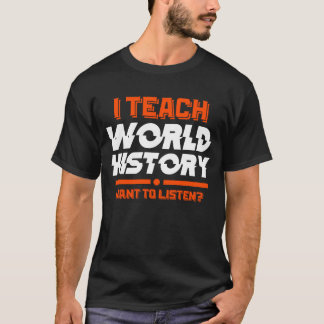 Teacher History History Teacher Gift Tシャツ