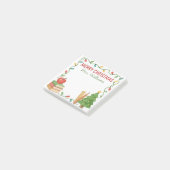 Teacher Holiday Christmas Sticky Notes ポストイット (アングル)