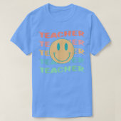 Teacher Inspirational Colorful Elementary Back To  Tシャツ (デザイン正面)