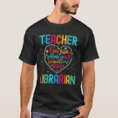 Teacher Librarian Appreciation Week Back to School Tシャツ (正面)