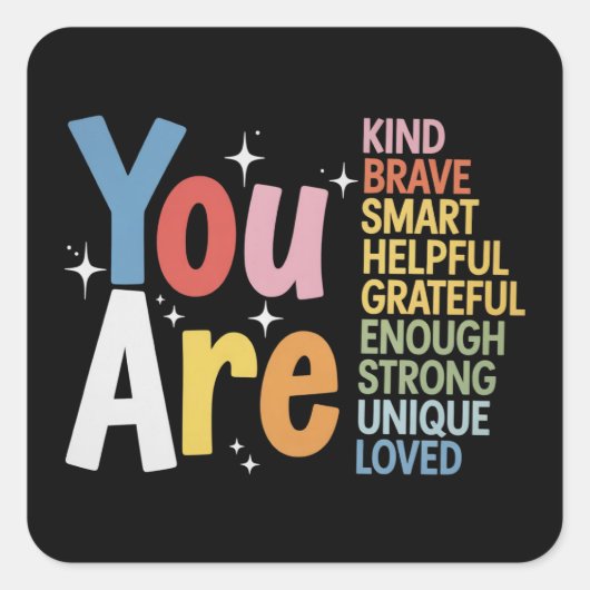 Teacher Life Be Kind Teaching School Students スクエアシール (正面)