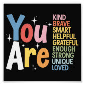 Teacher Life Be Kind Teaching School Students フォトプリント (正面)