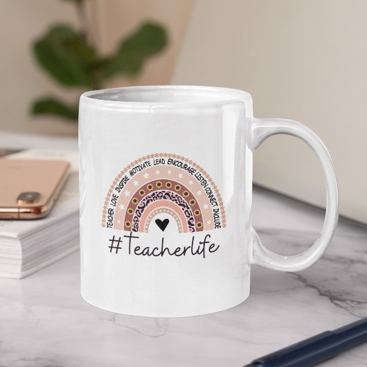 Teacher Life Cute Teacher コーヒーマグカップ