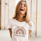 Teacher Life Cute Teacher Tシャツ