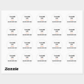 Teacher Life Grading Never Ends Sticker ラウンドシール (シート)