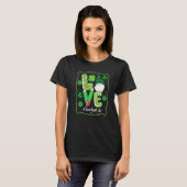Teacher Life St Patricks Day Gnomes Shamrock Irish Tシャツ (正面フル)