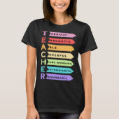 TEACHER  MEANING OF TEACHER Tシャツ (正面)