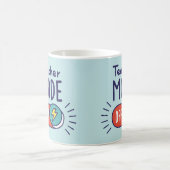 Teacher Mode OFF Mug – Funny Teacher Gift コーヒーマグカップ (中央)