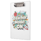 Teacher Mode: ON – Cute Funny Teacher Back to Scho クリップボード (左)