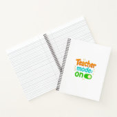 Teacher Mode On Notebook – Funny Spiral Journal fo ノートブック (内部)
