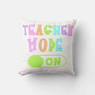 Teacher Mode On Pillow クッション