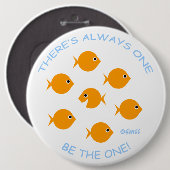 Teacher Motivation Button 6 Inch Diameter 缶バッジ (正面&裏面)