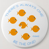 Teacher Motivation Button 6 Inch Diameter 缶バッジ (正面)