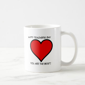 Teacher_Mug3 (個人化して下さい) コーヒーマグカップ