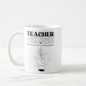 Teacher Mug – Ceramic Coffee Mug  コーヒーマグカップ (左)