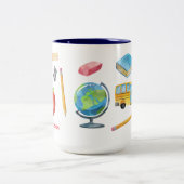 Teacher Mug - Teacher Appreciation Gift  ツートーンマグカップ (中央)