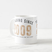 Teacher Mug | Teaching Since 2009 コーヒーマグカップ (正面左)
