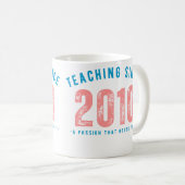 Teacher Mug | Teaching Since 2010 コーヒーマグカップ (正面右)