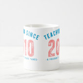 Teacher Mug | Teaching Since 2010 コーヒーマグカップ (中央)