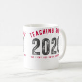 Teacher Mug | Teaching Since 2020 コーヒーマグカップ (正面右)