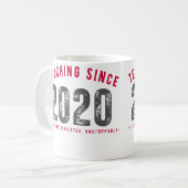 Teacher Mug | Teaching Since 2020 コーヒーマグカップ (正面左)