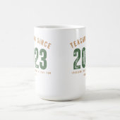 Teacher Mug | Teaching Since 2023 コーヒーマグカップ (中央)
