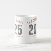 Teacher Mug | Teaching Since 2025 コーヒーマグカップ (中央)