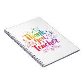 Teacher Notebook – Thank You, Teacher! ノートブック (右側)