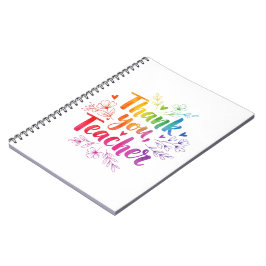 Teacher Notebook – Thank You, Teacher! ノートブック