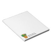 Teacher Notepad with Name Personalization  ノートパッド (アングル)
