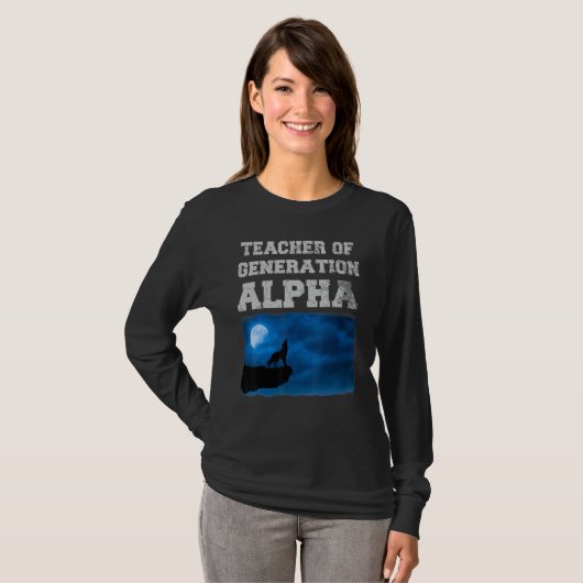 Teacher of Generation Alpha Tシャツ (正面フル)