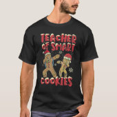 Teacher Of Smart Cookies Christmas Red Santa Ginge Tシャツ (正面)